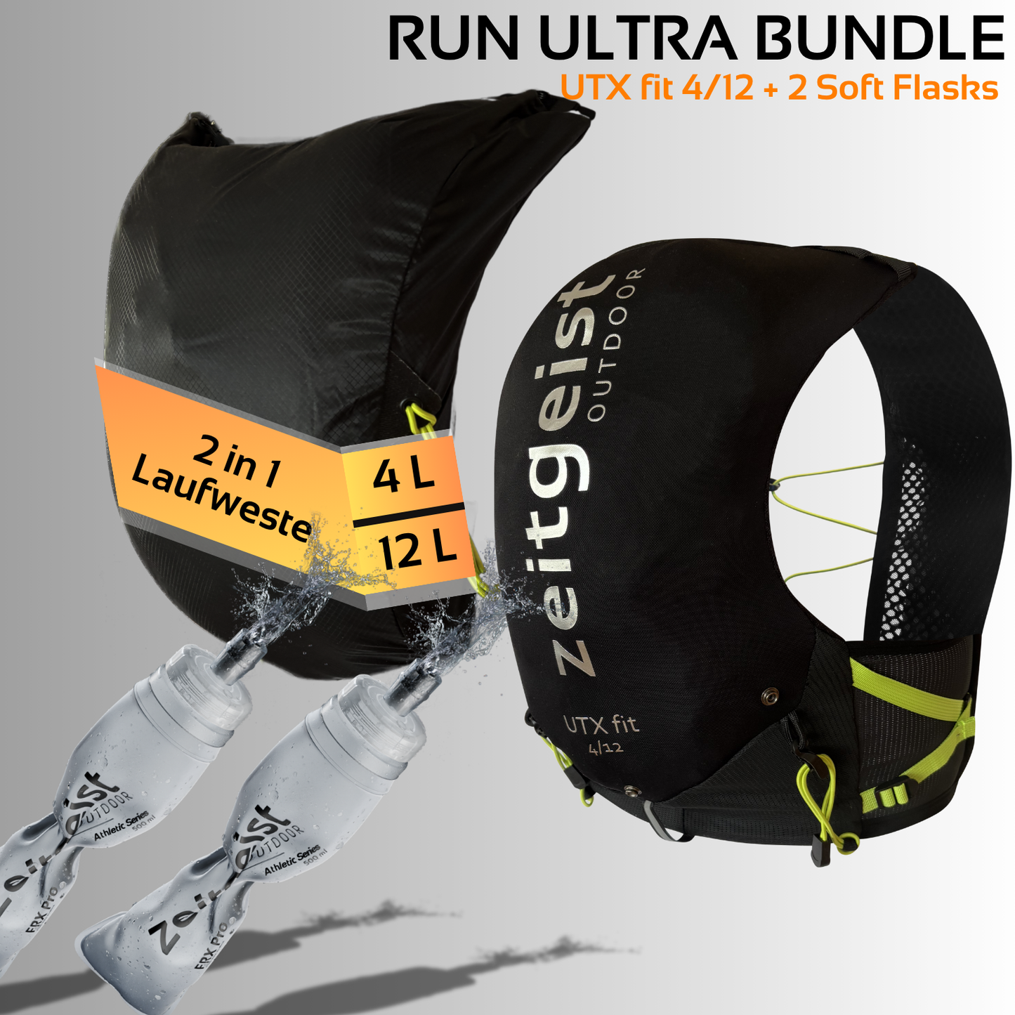 Run Ultra Bundle (UTX fit 4/12 + 2 Soft Flask)