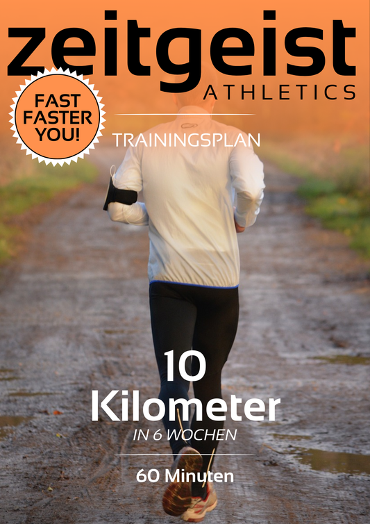 10KM in 60min - 6 Wochen Trainingsplan