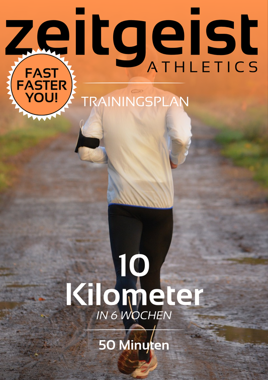 10KM in 50min - 6 Wochen Trainingsplan