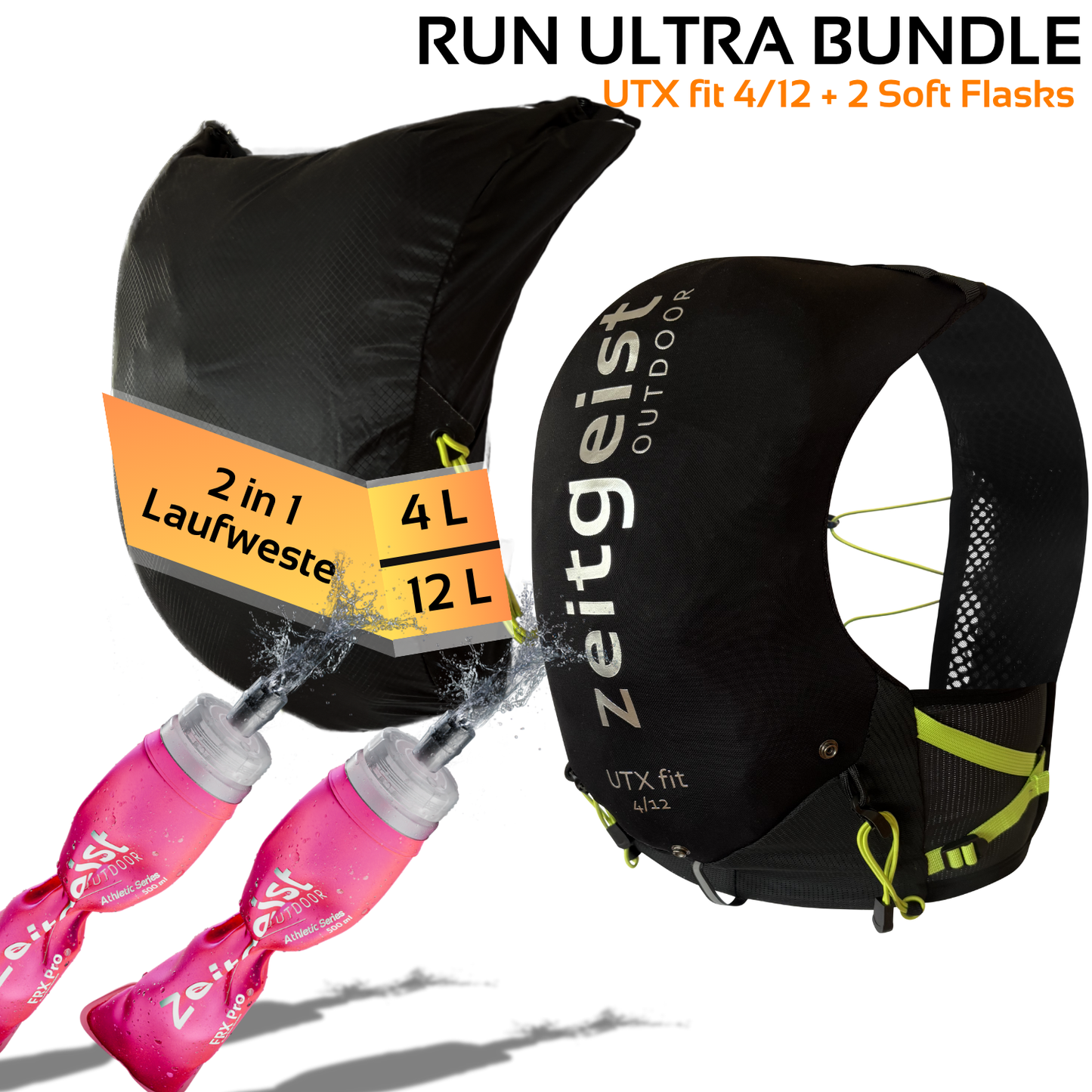 Run Ultra Bundle (UTX fit 4/12 + 2 Soft Flask)