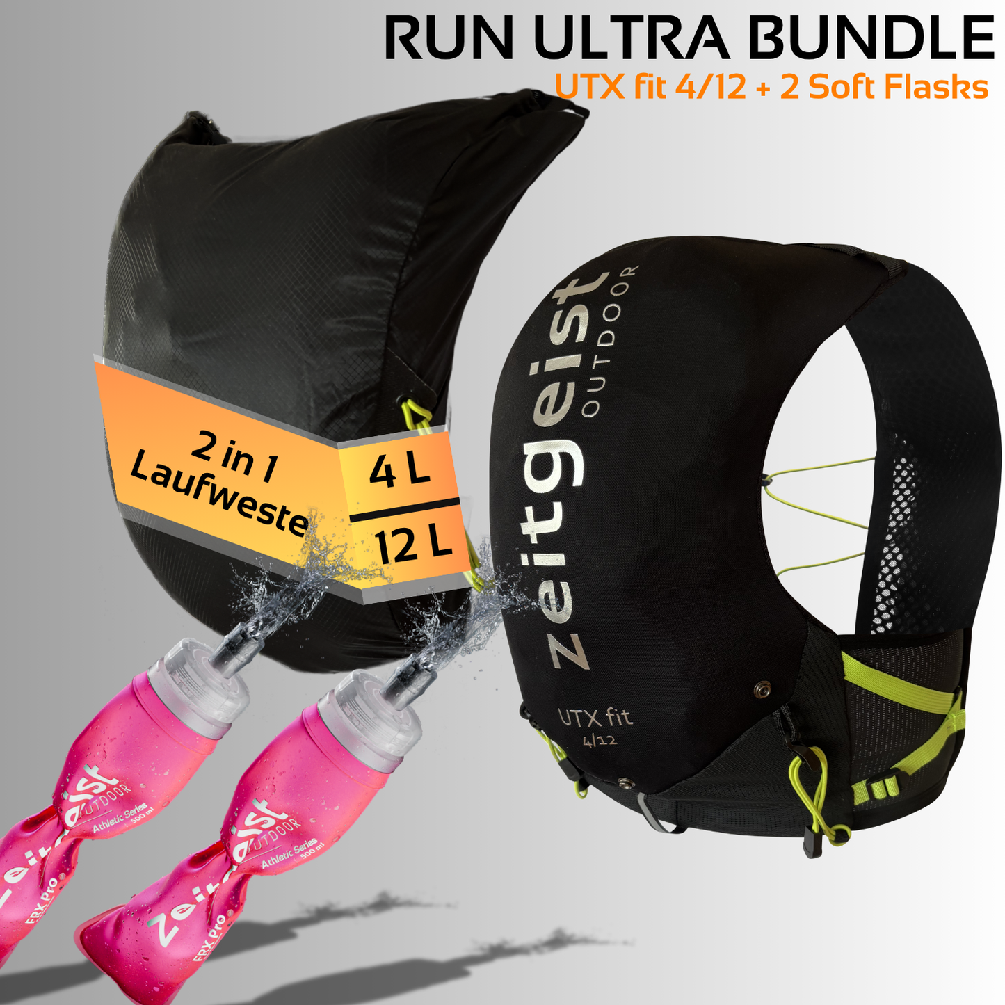 Run Ultra Bundle (UTX fit 4/12 + 2 Soft Flask)