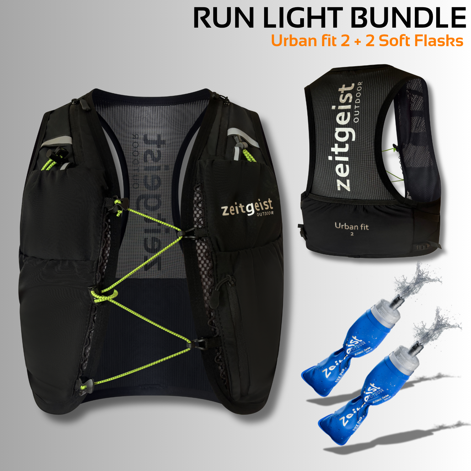 Run Light Bundle (Urban fit 2 + 2x Soft Flasks)