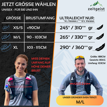 UTX fit - 2 in 1 Laufweste
