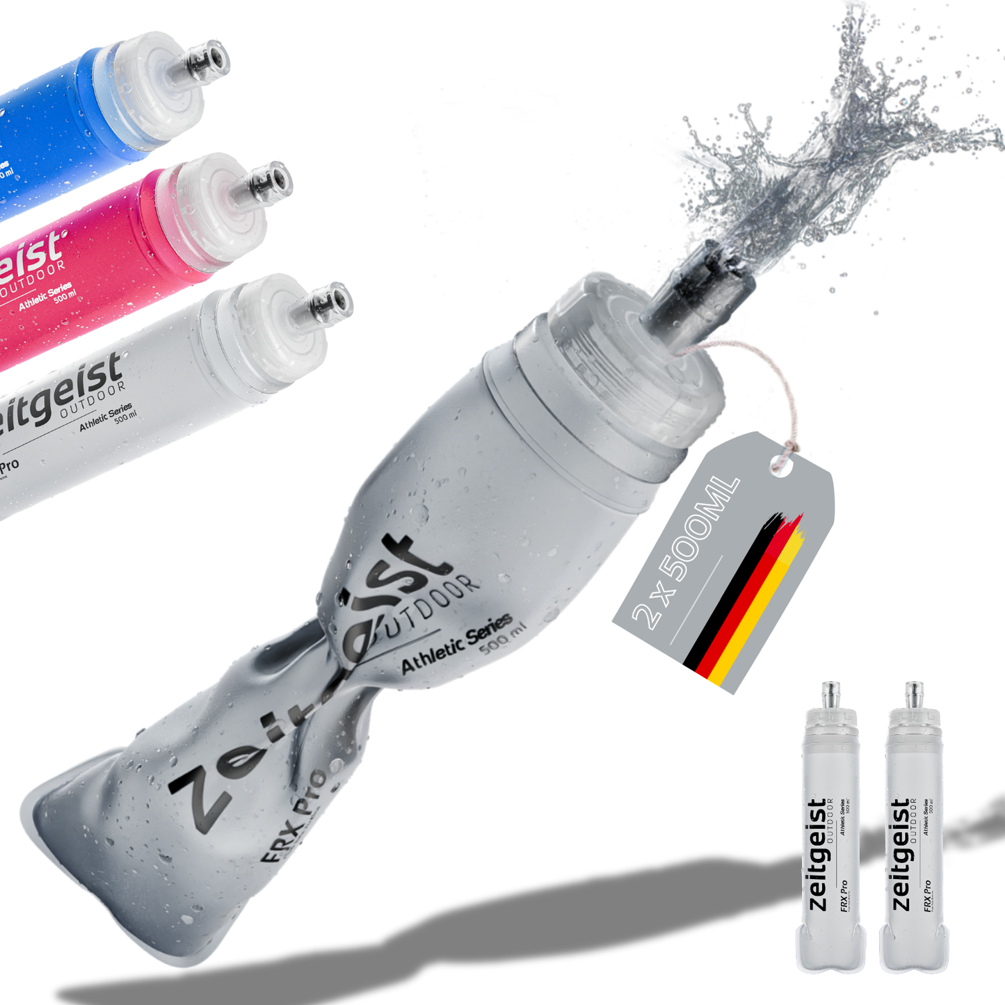 FRX Soft Flask 500ml (2er Set)