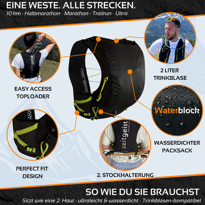 UTX fit - 2 in 1 Laufweste