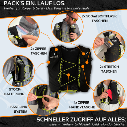 UTX fit - 2 in 1 Laufweste