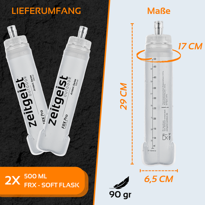 FRX Soft Flask 500ml (2er Set)