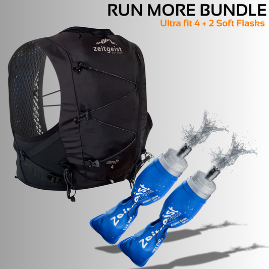 Run More (Ultra fit 4 + 2 Soft Flasks)