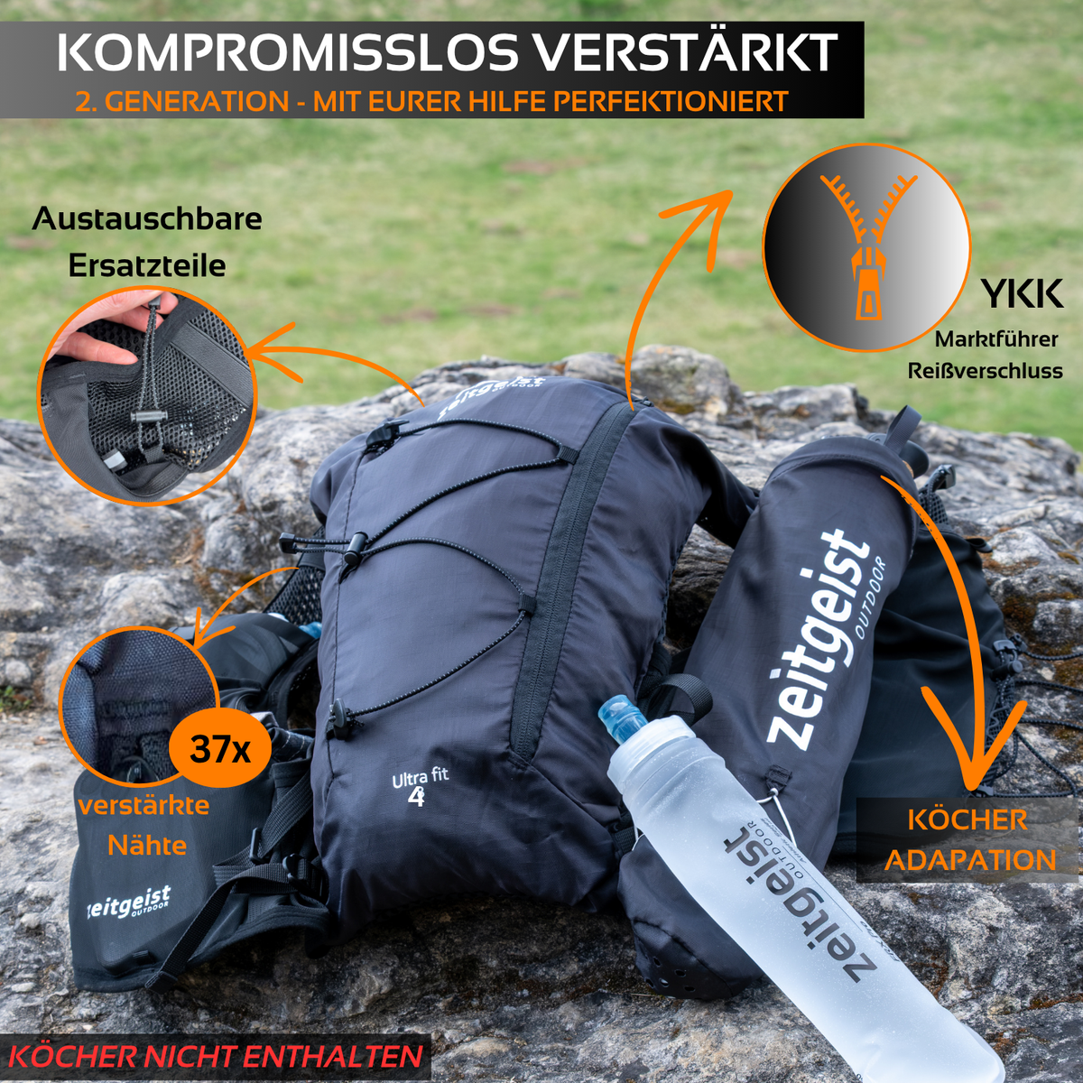 Ultra fit 4 (2. Gen) - Laufweste